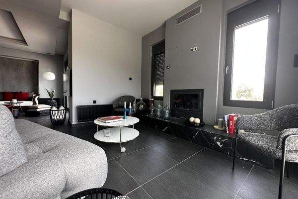 Kreta, Kolymvari: Moderne Luxusvilla mit atemberaubender Aussicht und privatem Pool zum Verkauf