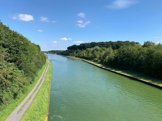 Umgebung Kanal Radwege