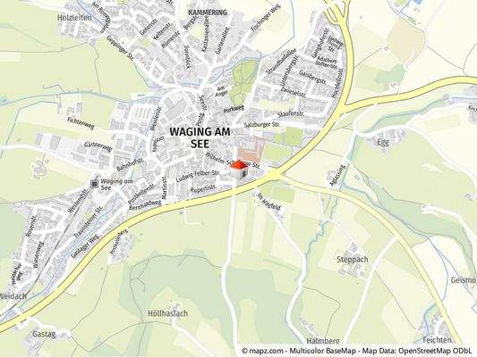 Geolyzer Kartenausschnitt