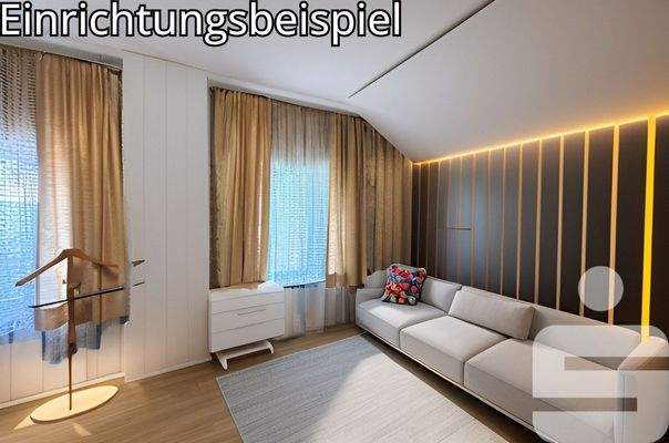 Raum im Dachgeschoss