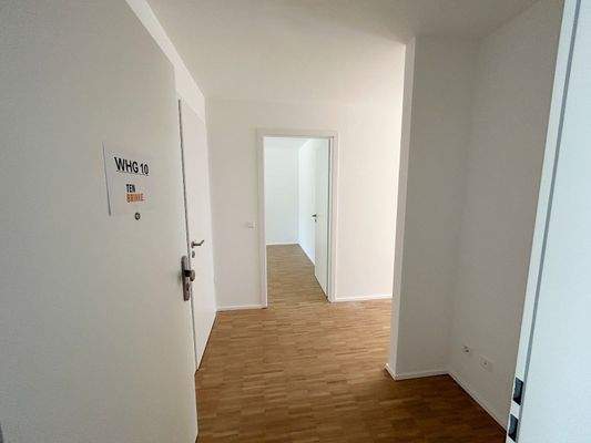 Eingang-Garderobennische