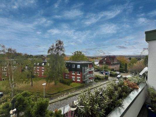 Blick über die Dächer Hildesheims.