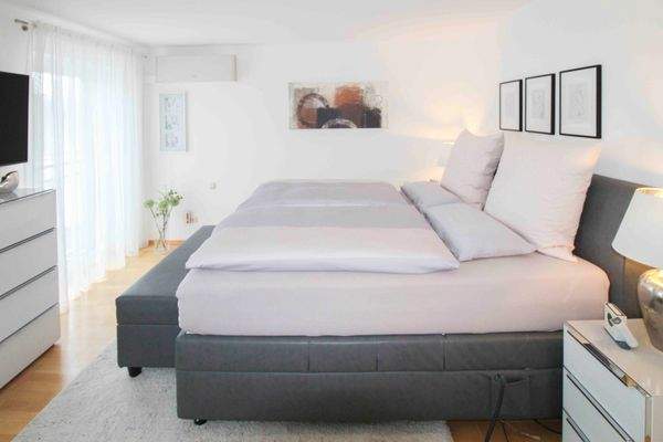 Schlafzimmer mit Klimaanlage