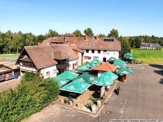 Ansicht Anbau mit Ferienwohnung