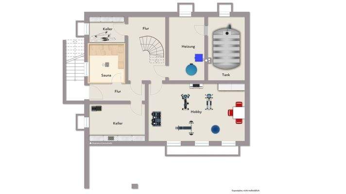 Grundriss Untergeschoss