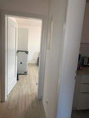 Tür zur Wohn/Schlafbereich