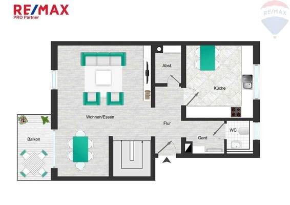 Grundriss Obergeschoss