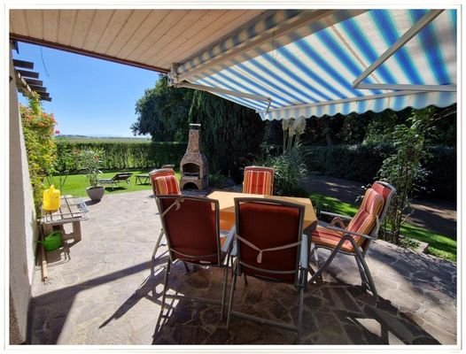 Terrasse mit weitem Südblick