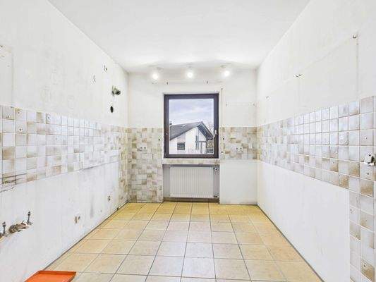 Küche im Obergeschoss