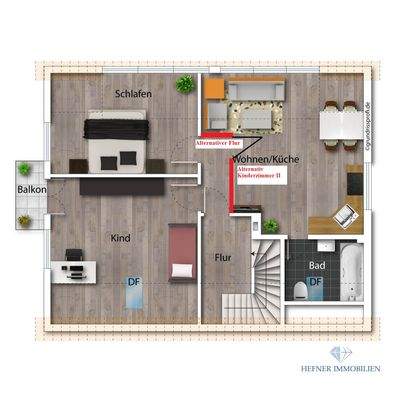 Grundriss alternativ DG!