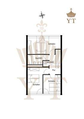Grundriss WE07.04 Maisonette
