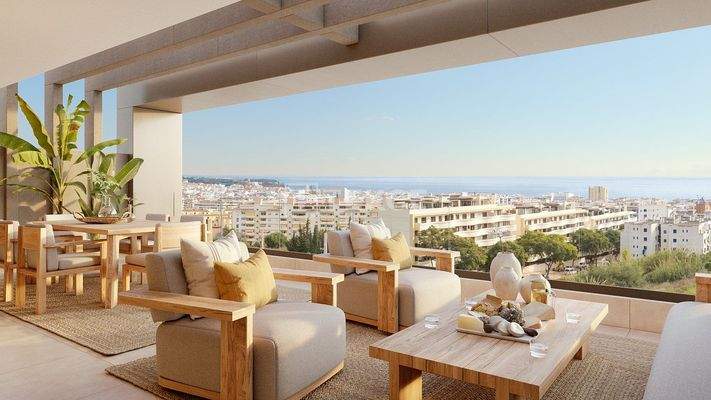Exclusive Apartments with Communal Pool and Gym in Estepona
