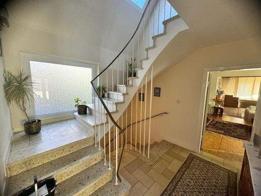 Treppenanlage zum Dachgeschoss