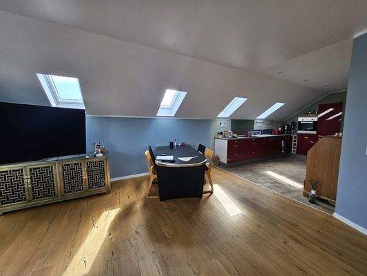 Wohnung DG Wohn-und Essbereich