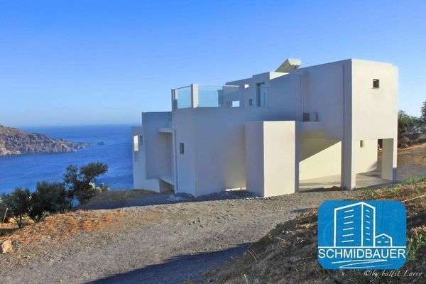 Kreta, Plakias: Villa mit spektakulärem Meerblick im Süden zu verkaufen