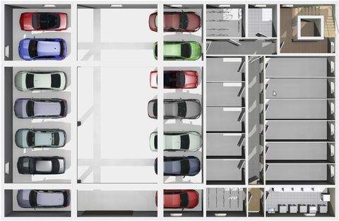 Niedenstein Garage, Niedenstein Stellplatz