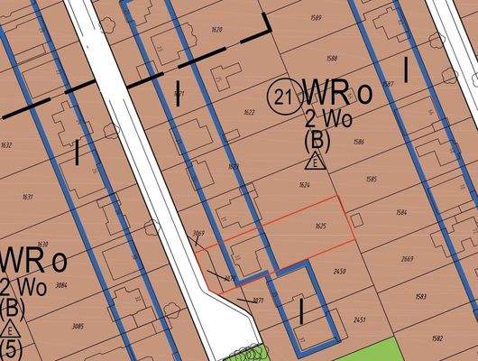 Auszug Bebauungsplan