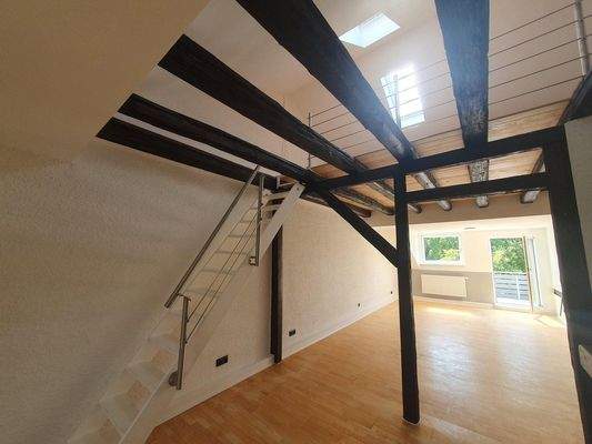 Aufgang zum Spitzboden