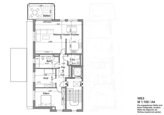 Grundriss 2. OG - links