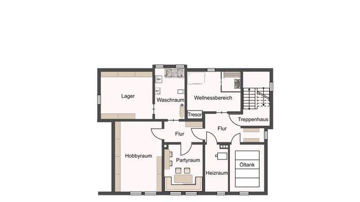 Grundriss Untergeschoss