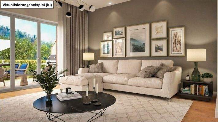 Beispielhafte Wohnraumgestaltung