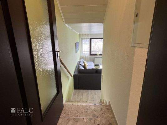 Aufgang zum Schlafzimmer