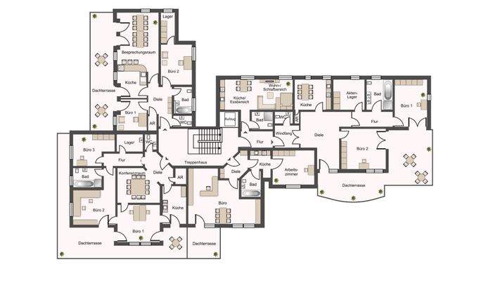 Grundriss 2. Obergeschoss