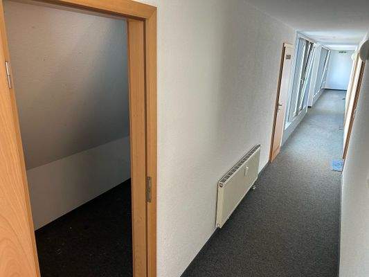 Abstellraum auf der Etage