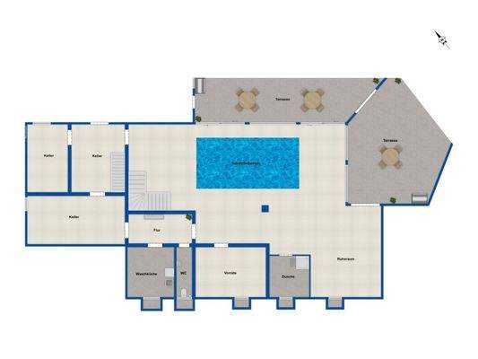 Grundriss Untergeschoss