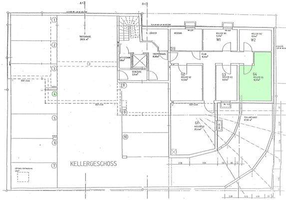Grundriss TG und Keller