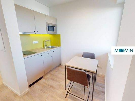 Küche und Essbereich