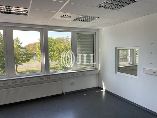 Innansicht Büro, 1. OG links