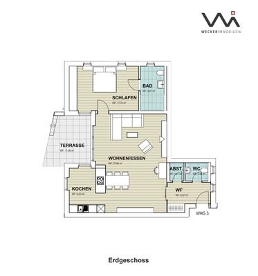 Grundriss Wohnung 3