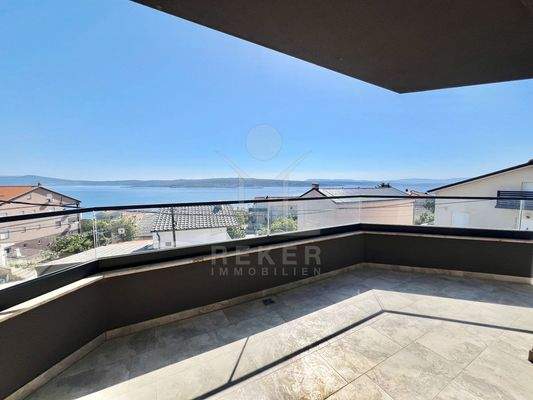 Luxuriöses Penthousewohnung mit Meerblick in Crikvenica