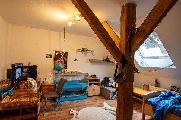 Kinderzimmer Hofgebäude 1953