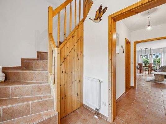 Aufgang zum Dachgeschoss