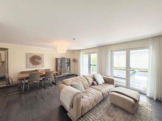 Blick Richtung Zugang Terrasse