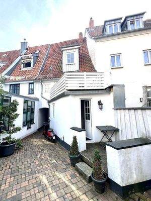 Rückansicht des Objektes