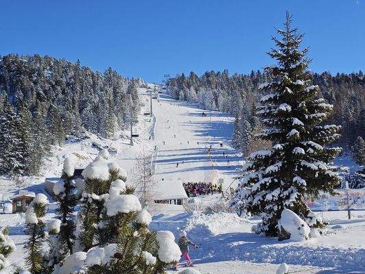 erster Skitag an der Wildkopfbahn