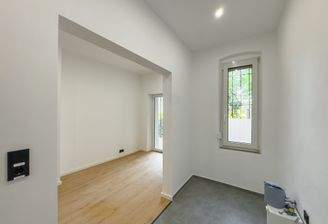 Praktische Küche mit Tageslicht