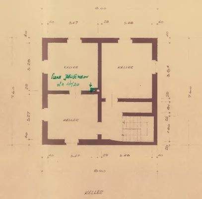 Grundriss Kellergeschoss