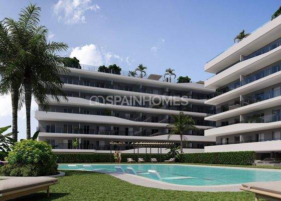 Sea Views Apartments in a Complex in Santa Pola Alicante