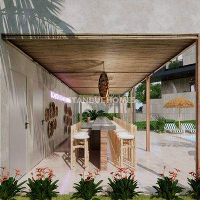 Commercial Real Estate with Pool near Metro in Istanbul Eyupsultan