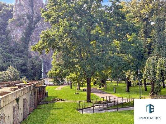 Aussicht in den Park