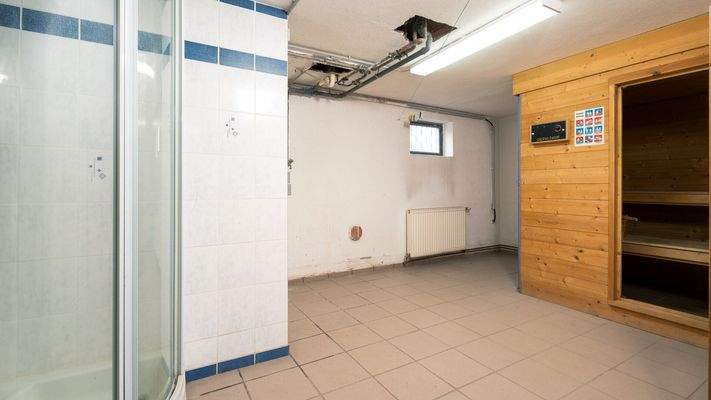 Keller Saunabereich