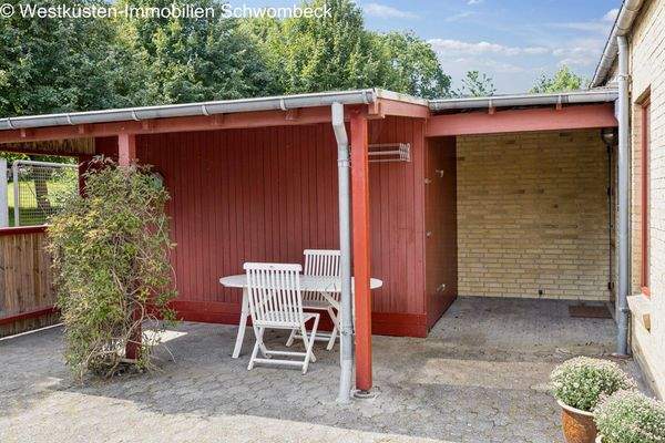 Überdachte Terrasse