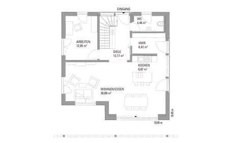 Grundriss Erdgeschoss