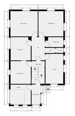 Grundriss - Obergeschoss