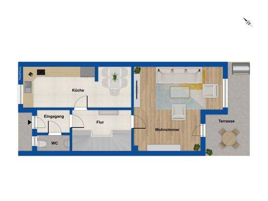 Grundriss - Erdgeschoss