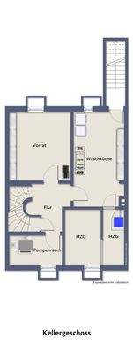 Grundriss nicht maßstabsgerecht